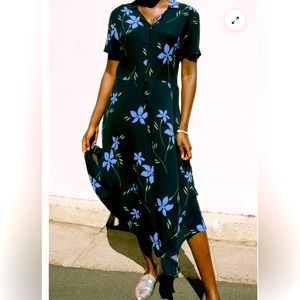 Jess meany Crepe Violet Laguna Dress